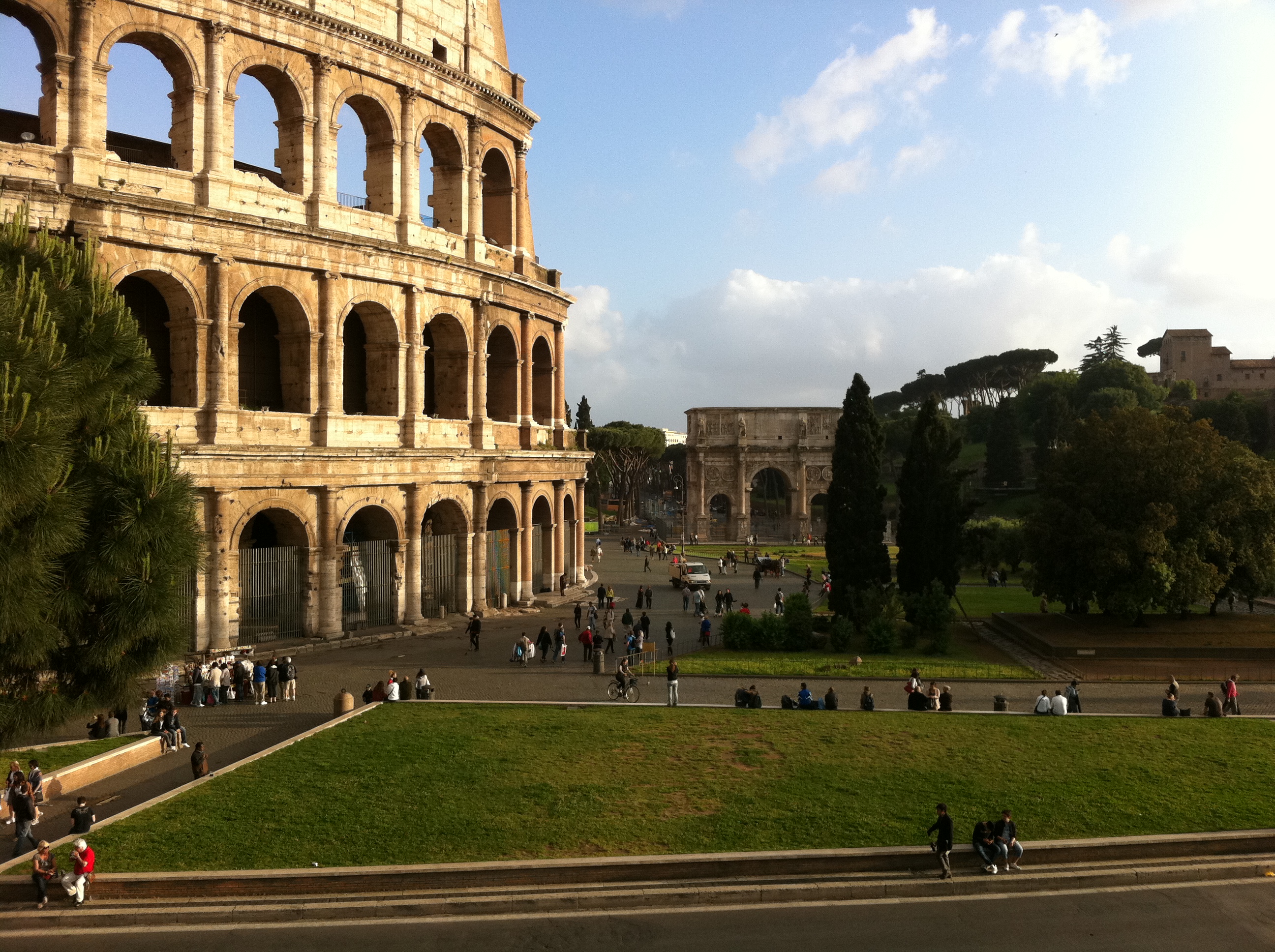 First views of the Coloseum