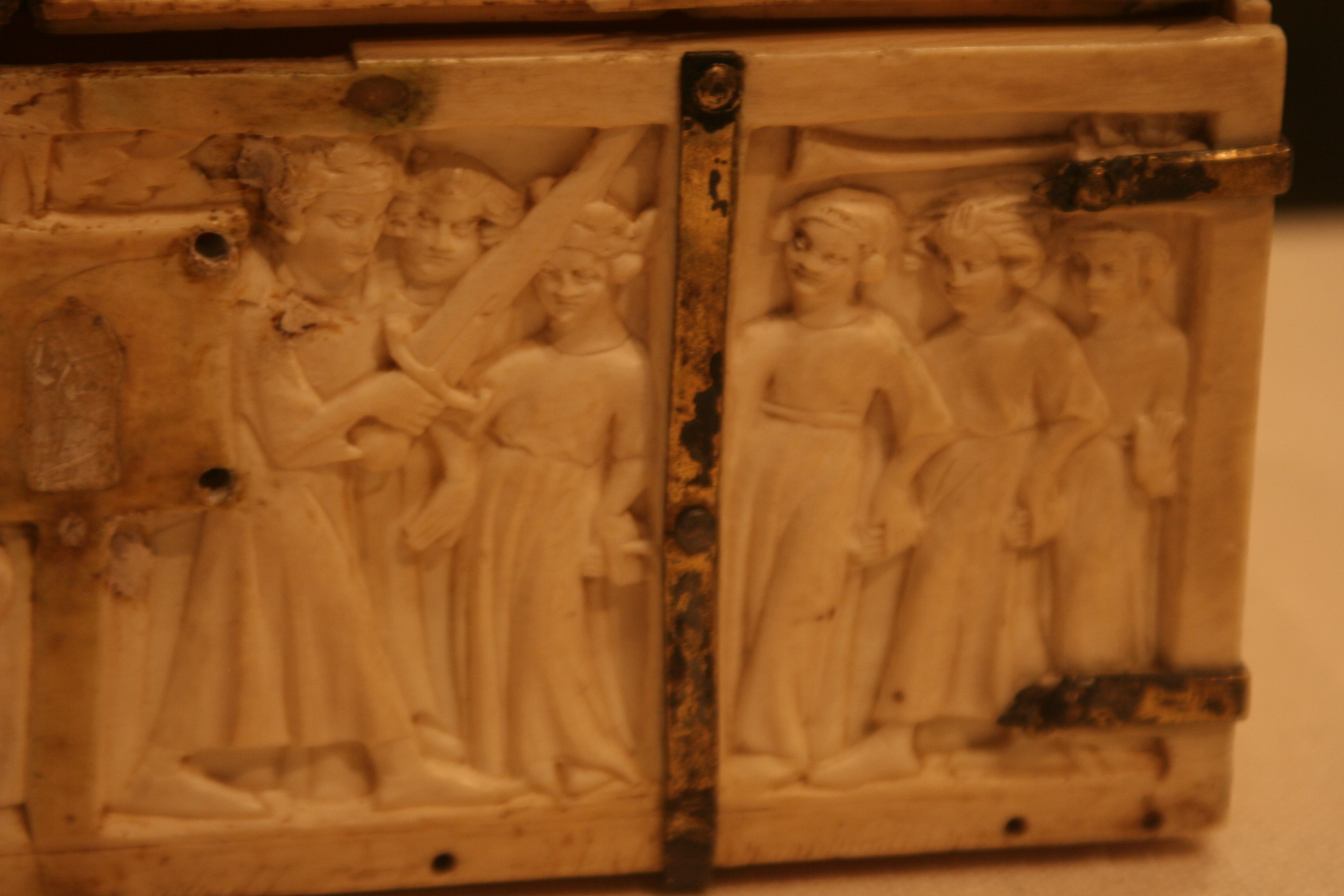 gothic ivory casket