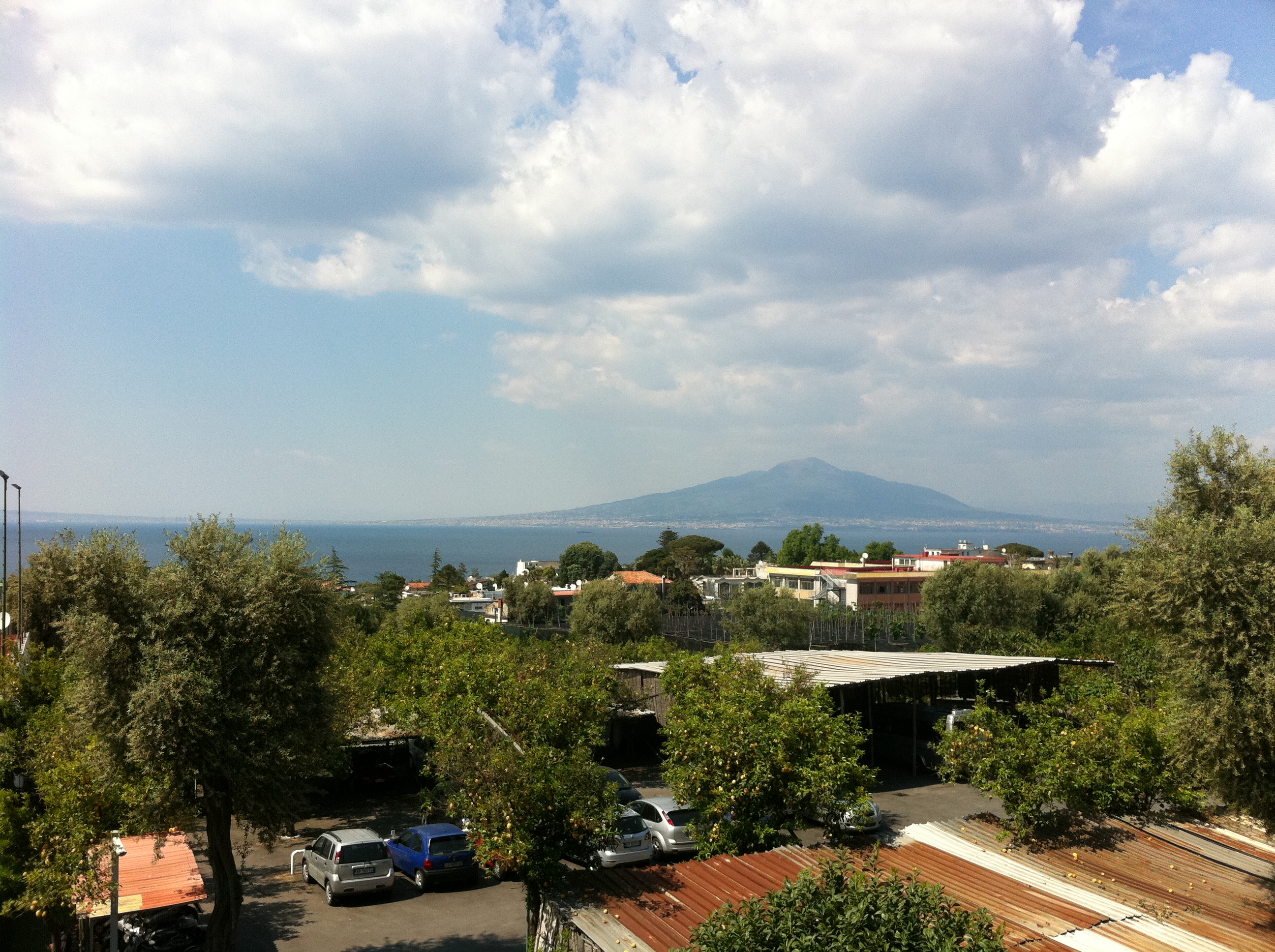 View from Hotel Gardenia Balcony