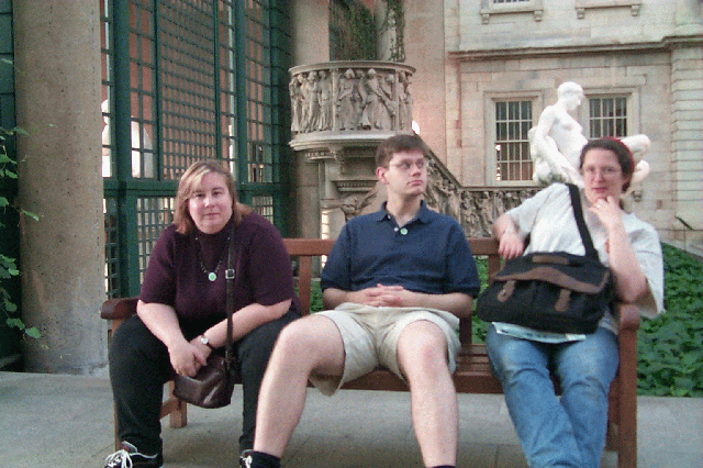 Three Tired Bumps on a Bench